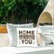 Pet Runs To Greet You Design by Lauren Rader Outdoor Printed Pillow